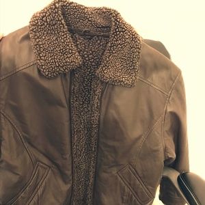 Vintage EMC leather jacket